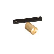 трековый светильник в бронзовом корпусе для гибких шинопроводов и трековых систем