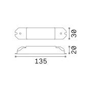 драйвер для светильников с поддержкой DALI и PUSH управления