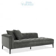 111399 Lounge Sofa Cesare right granite grey Eichholtz