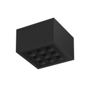 Mile Flos Outdoor Накладной спот квадратный черный f-o-0983