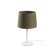 64316-37 Faro SAMBA White/ribbon green mini table lamp настольная лампа белый