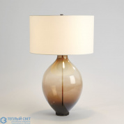 Amphora Glass Table Lamp-Topaz Global Views настольная лампа