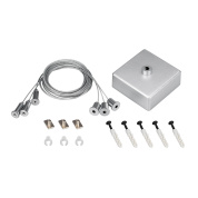 040293 Arlight Подвес ARL-3x2m Set (Silver box, Pad 9x2mm)