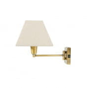 Classy Swivel Antique Bedside Wall Sconce бра FOS Lighting Swivel1Arm-Antq-Rect-WL1