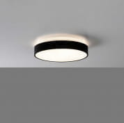 ACB Iluminacion Lisboa 3851/40 Потолочный светильник Textured Black, LED 1x30W 3000K 2745lm + LED 1x5W 3000K 460lm, Integrated LED, Dim.DALI/Push