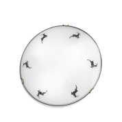 Kolarz MOON 731.12.4.133 потолочный светильник состаренная латунь ø40cm высота 9cm 2 лампы e27