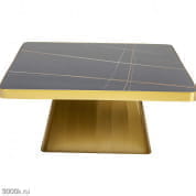 86418 Журнальный столик Miler Gold 80x80см Kare Design