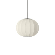 KW45 PW LED Knit-Wit Made By Hand Потолочный светильник Ø45 с белым фактурным абажуром LED