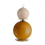 Lady v small candle holder - amber подсвечник, Villari