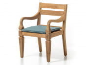 Jeko Садовый стул из тикового дерева с подлокотниками Gervasoni