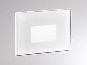 INSERT+ ZERO GLASS (white) уличный встраиваемый потолочный светильник, Molto Luce