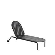 M0745301 WEEK-END Petite Friture Шезлонг садовый черный