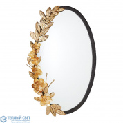 Magnolia Branch Mirror-Antique Brass/Gold Global Views зеркало