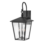 Настенный уличный светильник Huntersfield Hinkely HK-HUNTERSFIELD2-L-BK черный