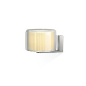 настенный светильник с тканевым абажуром на металлическом кронштейне