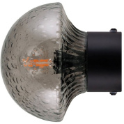 631256 Globen Lighting Fungo 16 Настенный светильник, черный / дымчатый
