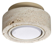 6625/1C Odeon Light Travertino потолочный светильник, 9Вт, бежевый