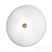 Kolarz Centro 0314.U14.3/me30 потолочный светильник золото 24 карата белый ø54cm высота 8cm 4 лампы e27