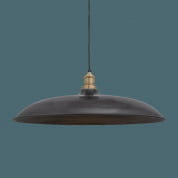 Brooklyn Giant Bowl Pendant - 24 Inch - Pewter подвесной светильник Industville BR-GBP24-P