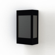 настенный светильник прямоугольной формы чёрного оттенка