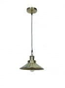 Antique Brass Finished Umbrella Pendant Light подвесной светильник FOS Lighting Tava-LineAntq-HL1