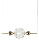 подвесной светильник с тремя стеклянными шарами