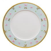 Butterfly aquamarine lay plate тарелка, Villari