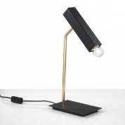 Metal Lux Raster TL настольный светильник винтажный чёрный; золото 265.121.03
