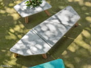 Rafael Садовый столик из мрамора Ethimo