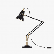 Original 1227 Brass Desk Lamp Jet Black Anglepoise, настольная лампа