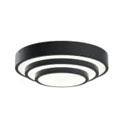 Dombard 14" LED Flush Mount Matte Black потолочный светильник 84320MBK Kichler