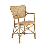 110010 Chair Colony with arm honey finish стул Eichholtz