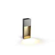 уличный светильник для дорожек с прямоугольным корпусом