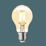 Vintage LED Edison Bulb Old Filament Lamp - 5W E27 Classic A60 - Amber лампа Industville A60-5W-A