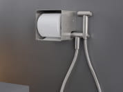 Neutra 84 Держатель рулона туалетной бумаги из нержавеющей стали/ручной душ для унитаза Ceadesign