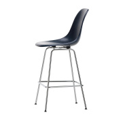 4055737320910 Eames Fiberglass Vitra Барный стул средний, синий/хром