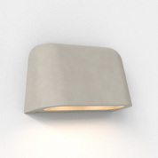 настенный светильник с двойным купольным корпусом из бетона