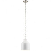 Montauk 1 Light Mini Pendant White подвесной светильник 44306WH Kichler