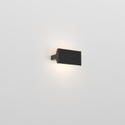 Rotaliana Ipe W1 AP LED небольшой настенный светильник матовый чёрный 1IPW1LED62FL0