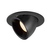 1005975 SLV NUMINOS® GIMBLE L DL светильник встраиваемый 700мА 25.4Вт с LED 2700K, 2150лм, 20°, черный