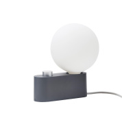 Alumina Tala Настольная лампа чёрного цвета с круглым плафоном ALM-SPHR-IV-CHR-TBL-01-EU