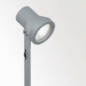 KIX II HP PIN 93011 A алюм. серый Delta Light светильник на колышке