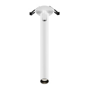 встраиваемый потолочный светильник белый удлиненный цилиндрический