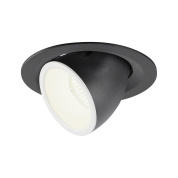 1005958 SLV NUMINOS® GIMBLE M DL светильник встраиваемый 500мА 17.5Вт с LED 4000K, 1750лм, 20°, черный/белый