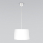 подвесной светильник с цилиндрическим текстильным абажуром