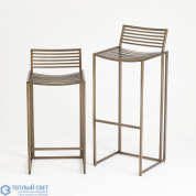 Slat Counter Stool-Forest Black Global Views стул