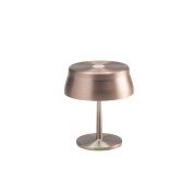LD1081R3 Zafferano Настольная лампа на батарейках SISTER LIGHT MINI IP65, медная, анодированная, с регулировкой яркости