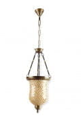 Golden Mosaic Glass Bell Jar Hanging Light подвесной светильник FOS Lighting CL59-Moti-S-HL1