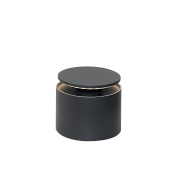 LD1050N3 Zafferano Настольная лампа на батарейках PUSH-UP TAVOLO PRO цилиндрическая, регулируемая, с рассеивателем IP54, темно-серая, лакированная, с регулировкой яркости