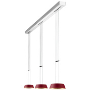 подвесной светильник с круглыми стеклянными плафонами